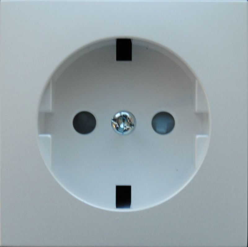 Load image into Gallery viewer, Centro p/Tomada schuko c/obturador Gelo EFAPEL 90632 TGE série logus 90