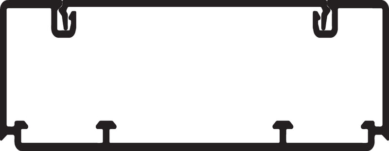 Cargue la imagen en el visor de la galería, CALHA técnica 110x34 MM BRANCA EFAPEL 10080 RBR