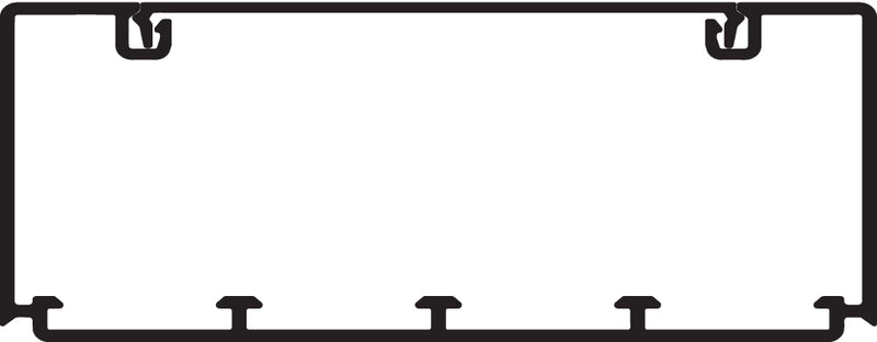 Cargue la imagen en el visor de la galería, CALHA FÁCIL APLICAÇÃO 110x50 MM BRANCA EFAPEL 10090 RBR