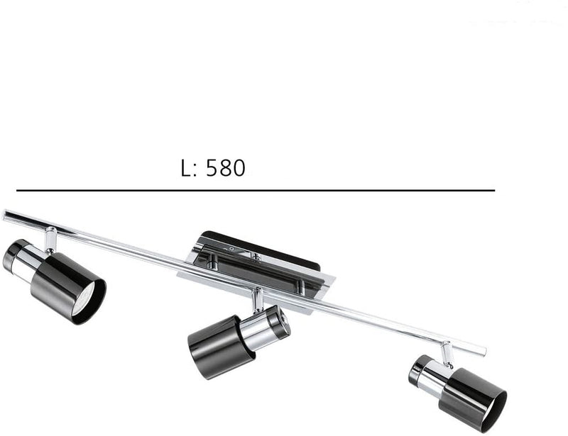 Chargez l'image dans la visionneuse de la galerie, Projector de Tecto Eglo LED Davida 1 Preto x3 30834