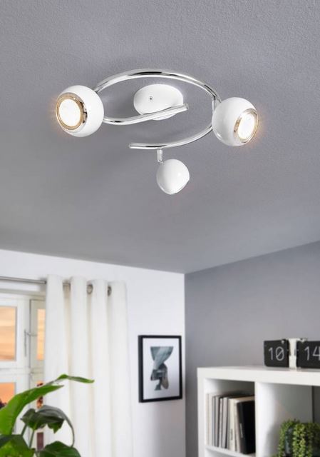 Load image into Gallery viewer, Projector Bimeda Branco Eglo 3x 31003