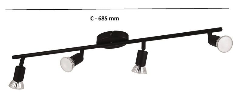 Chargez l'image dans la visionneuse de la galerie, Projector eglo Buzz Led 32432 Preto x4