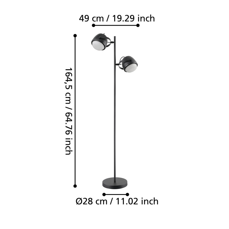 Chargez l'image dans la visionneuse de la galerie, Candeeiro de Pé Eglo Upanema - 390048