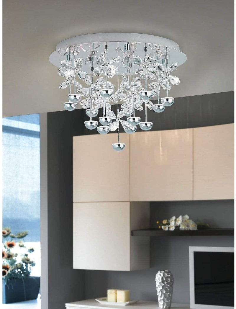 Cargue la imagen en el visor de la galería, Plafon Eglo Pianopoli Ø500mm 39245