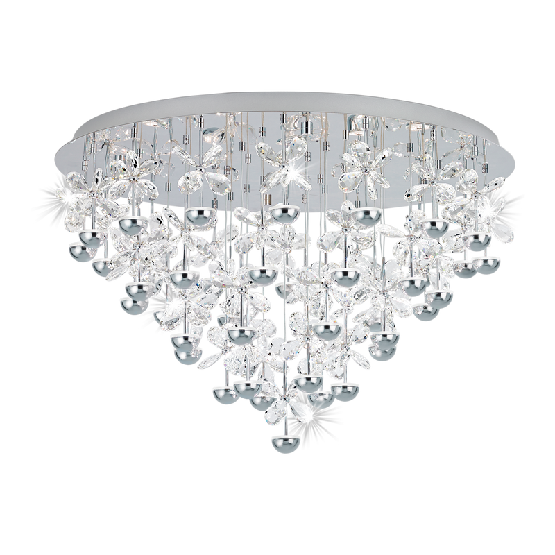 Carregue imagem no visualizador da galeriaPlafon moderno Eglo Pianopoli Ø780mm 39246