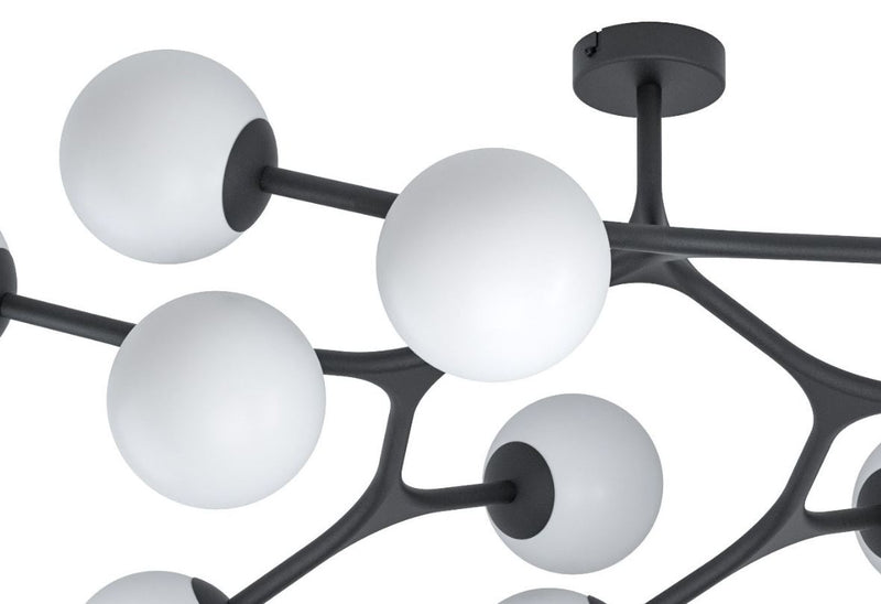 Load image into Gallery viewer, Plafon Eglo Maragall Preto 39529