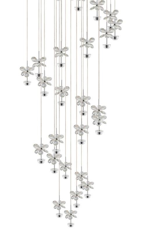 Cargue la imagen en el visor de la galería, Candeeiro de Tecto Suspenso Moderno Eglo Pianopoli 1 - 39545 Ø 780mm