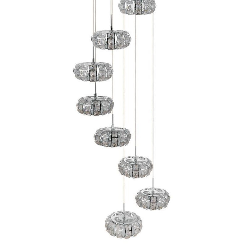 Chargez l'image dans la visionneuse de la galerie, Candeeiro de Tecto Suspenso Moderno Eglo Corliano 1 - 39546 Ø780mm