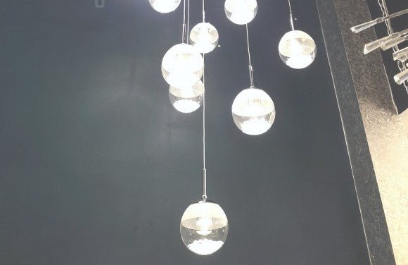 Chargez l'image dans la visionneuse de la galerie, Candeeiro de Tecto Suspenso Moderno Eglo Montefio 2 LED 39547 Ø780mm