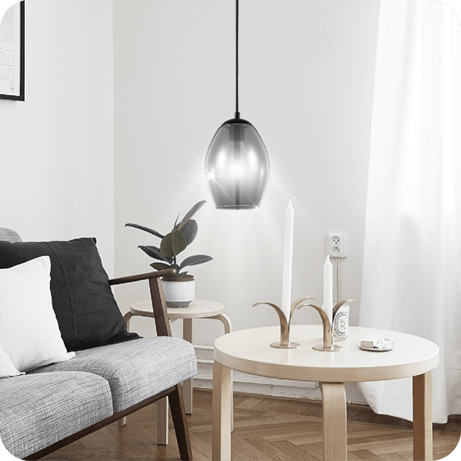 Load image into Gallery viewer, Candeeiro de Tecto Suspenso Moderno Eglo Estanys 39564 Ø 190mm