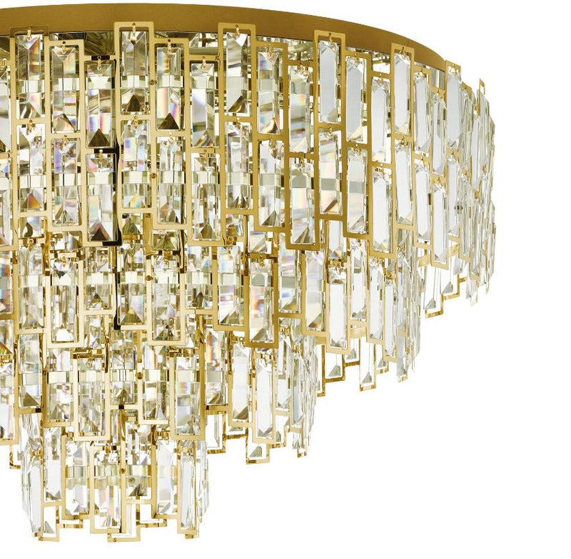 Load image into Gallery viewer, Plafon Eglo Calmeilles Dourado 39611 Ø630