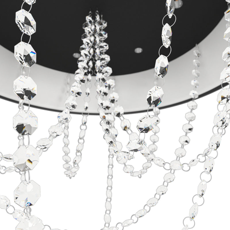 Load image into Gallery viewer, Plafon Eglo Berlona Cristais Ø595MM - 39762