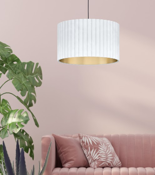 Load image into Gallery viewer, Candeeiro de Tecto Suspenso Eglo Tamaresco Branco 39765 Ø 380mm