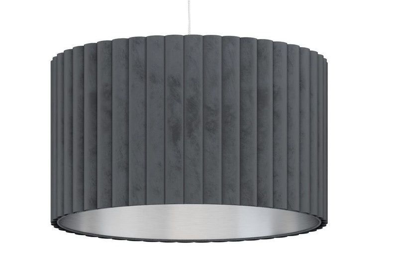 Load image into Gallery viewer, Candeeiro de Tecto Suspenso Moderno Eglo Tamaresco Cinza 39774 Ø380mm