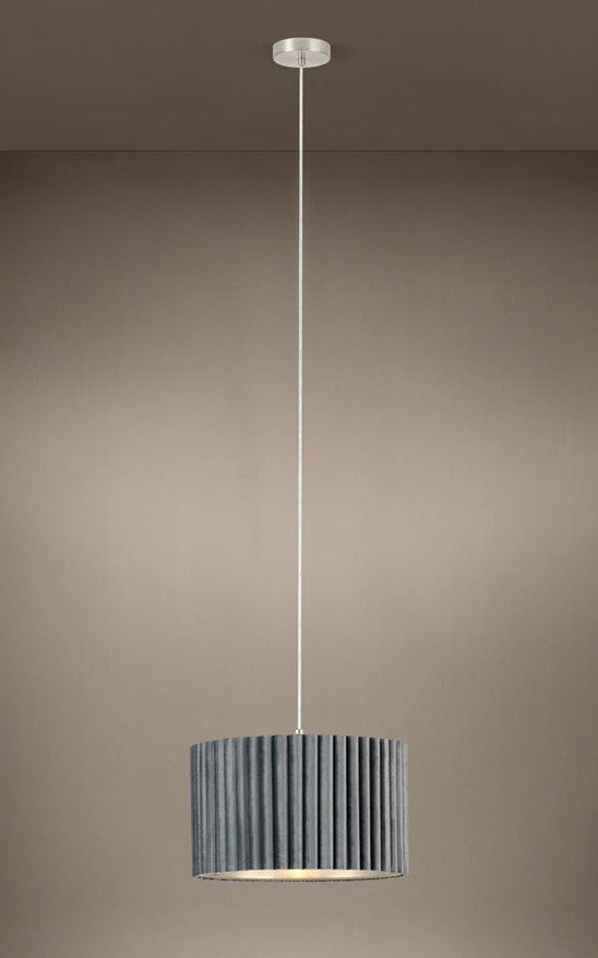 Load image into Gallery viewer, Candeeiro de Tecto Suspenso Moderno Eglo Tamaresco Cinza 39774 Ø380mm