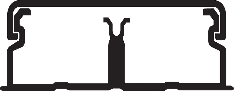 Cargue la imagen en el visor de la galería, CALHA C/ DIVISÓRIA 40x12.5 MM BRANCA EFAPEL 10050 CBR