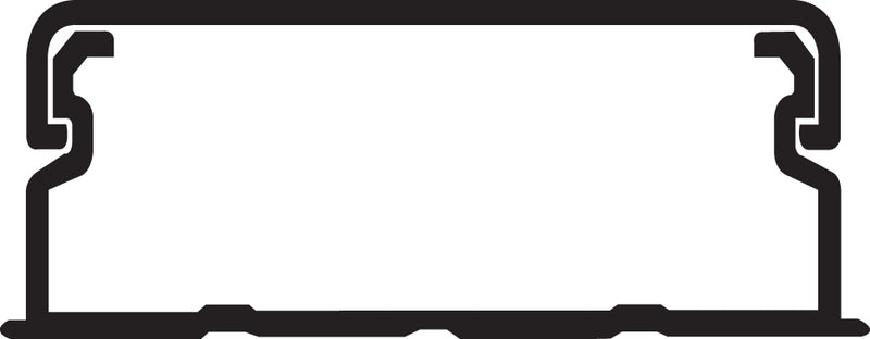 Cargue la imagen en el visor de la galería, CALHA S/ DIVISÓRIA 40X12,5MM BRANCA EFAPEL 10150 CBR