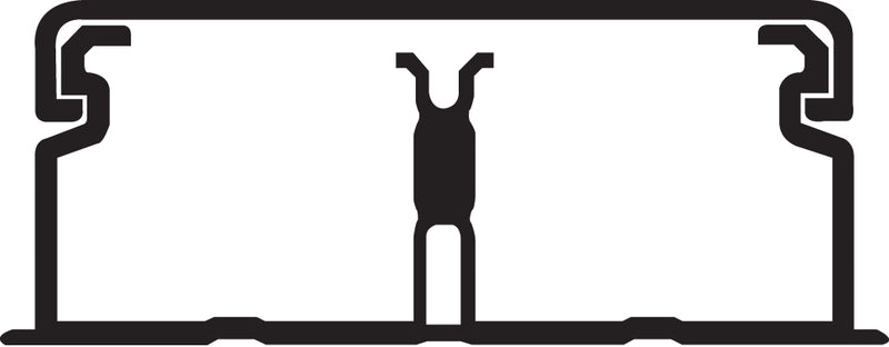 Cargue la imagen en el visor de la galería, CALHA C/ DIVISÓRIA 40x16 MM BRANCA EFAPEL 10060 CBR