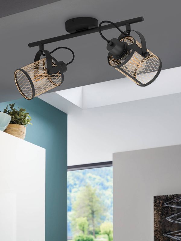 Load image into Gallery viewer, plafon de tecto eglo DELLOW 43532