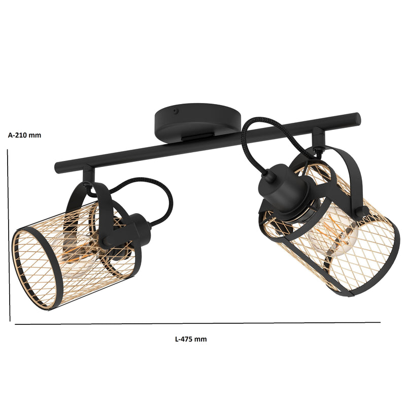 Load image into Gallery viewer, plafon de tecto eglo DELLOW 43532