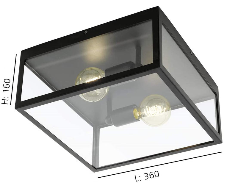 Load image into Gallery viewer, Plafon Eglo CHARTERHOUSE Vintage 49392