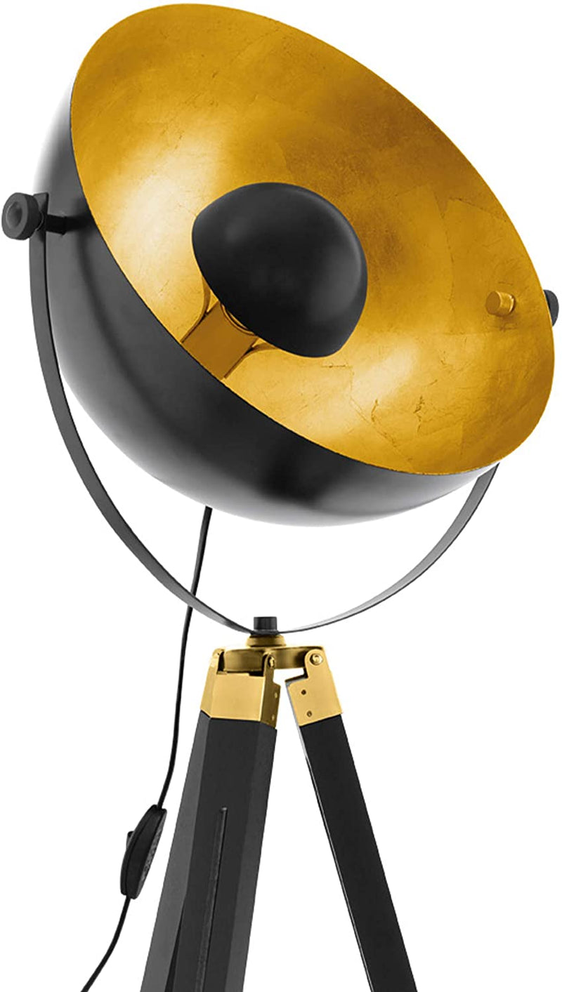 Load image into Gallery viewer, Candeeiro de Pé Eglo Vintage Eglo Covaleda Ouro 49618