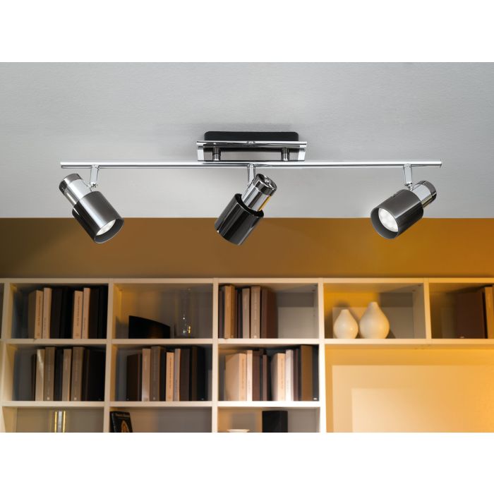 Load image into Gallery viewer, Candeeiro de Teto LED com 3 Projetores Ajustáveis DAVIDA 1 EGLO