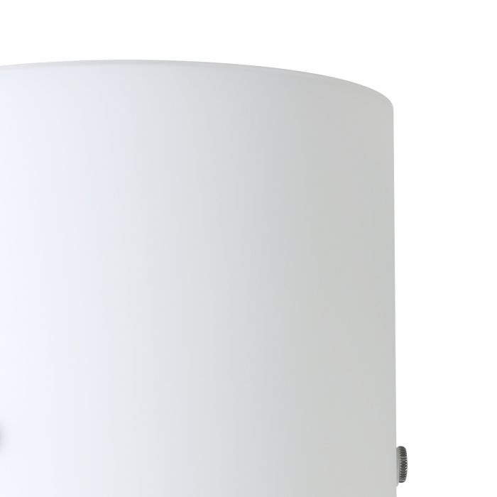 Load image into Gallery viewer, Aplique de Parede com Vidro Branco Acetinado e Níquel Mate TROY 3 EGLO