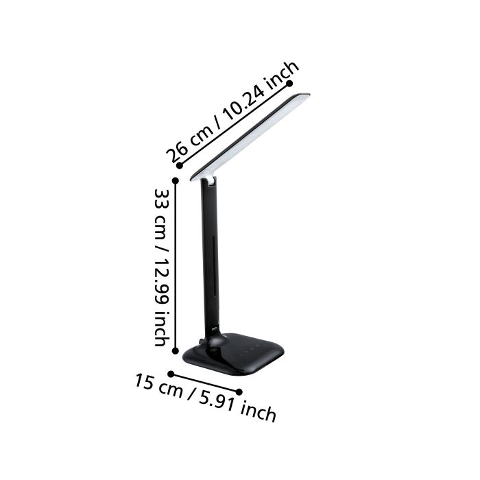 Load image into Gallery viewer, Candeeiro de Mesa LED com Pescoço Ajustável CAUPO EGLO