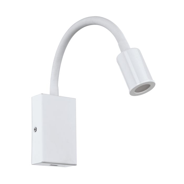 Load image into Gallery viewer, Aplique de Parede LED com Pescoço Ajustável e Porta USB TAZZOLI EGLO