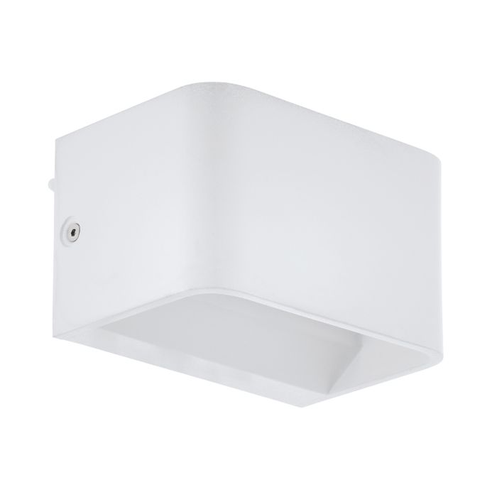 Load image into Gallery viewer, Aplique de Parede LED com Corpo Cubo em Alumínio Branco SANIA 4 EGLO