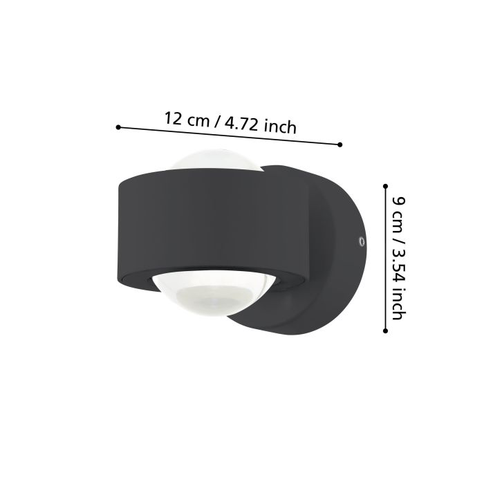 Load image into Gallery viewer, Aplique de Parede LED Exterior TREVIOLO EGLO