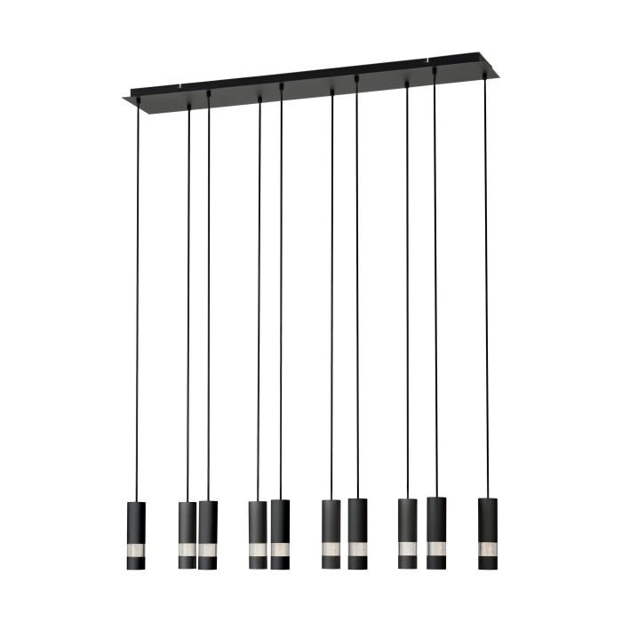 Chargez l'image dans la visionneuse de la galerie, Candeeiro de teto suspenso com 10 luzes LED e efeito bolhas BERNABETA EGLO