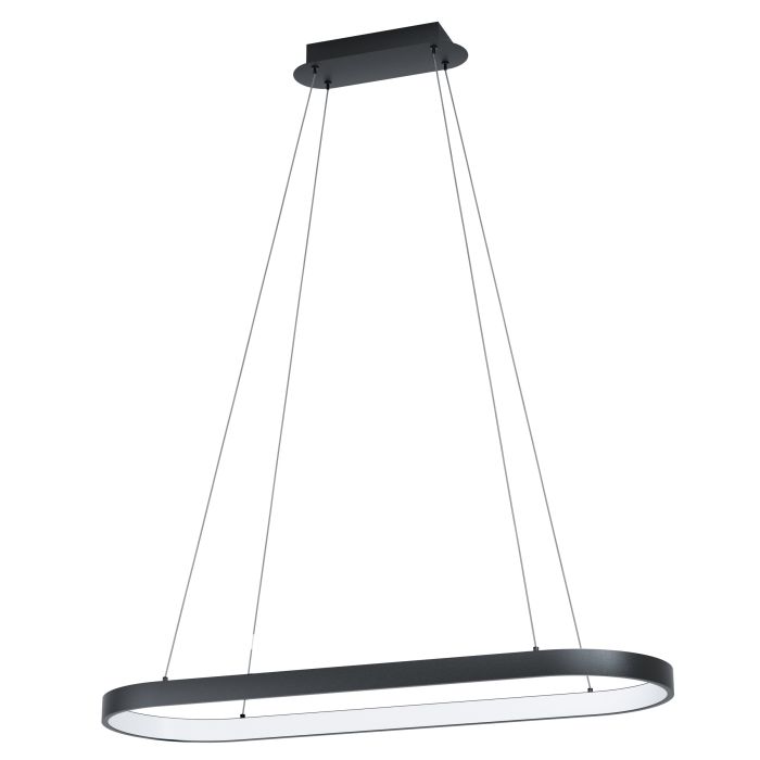 Cargue la imagen en el visor de la galería, Candeeiro de teto suspenso LED com estrutura em aço e plástico CODRIALES EGLO