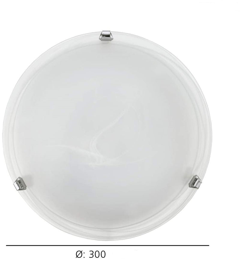 Cargue la imagen en el visor de la galería, Plafon Salome Prata 300mm 7186 Eglo