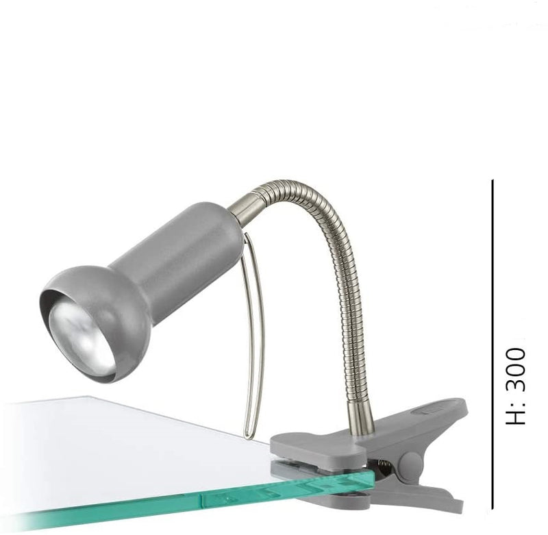 Carregue imagem no visualizador da galeriaCandeeiro de Secretária Fabio Cinza Eglo 81265