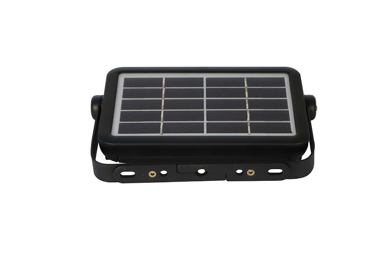 Carregue imagem no visualizador da galeriaPROJECTOR SOLAR LED 5W 500Lm 4000K C/ SENSOR IP65 PRETO