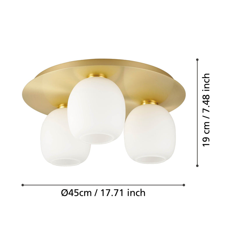 Cargue la imagen en el visor de la galería, Plafon eglo manzanares 900305