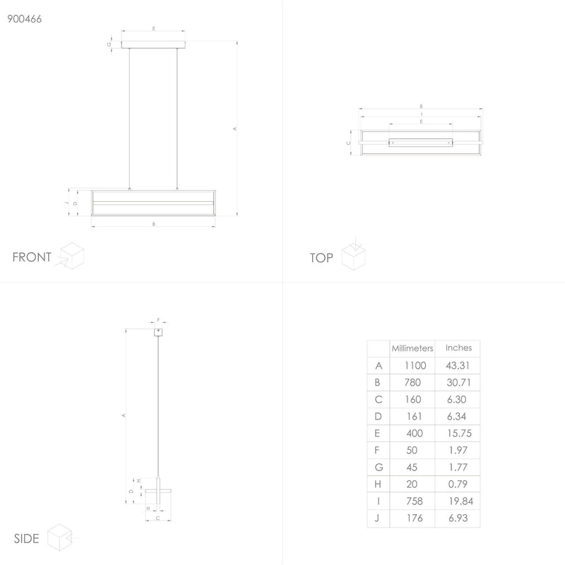 Cargue la imagen en el visor de la galería, Candeeiro de Tecto Suspenso Eglo Siberia Led 900466