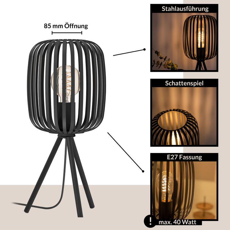 Load image into Gallery viewer, Candeeiro de mesa eglo Romazzina 900519