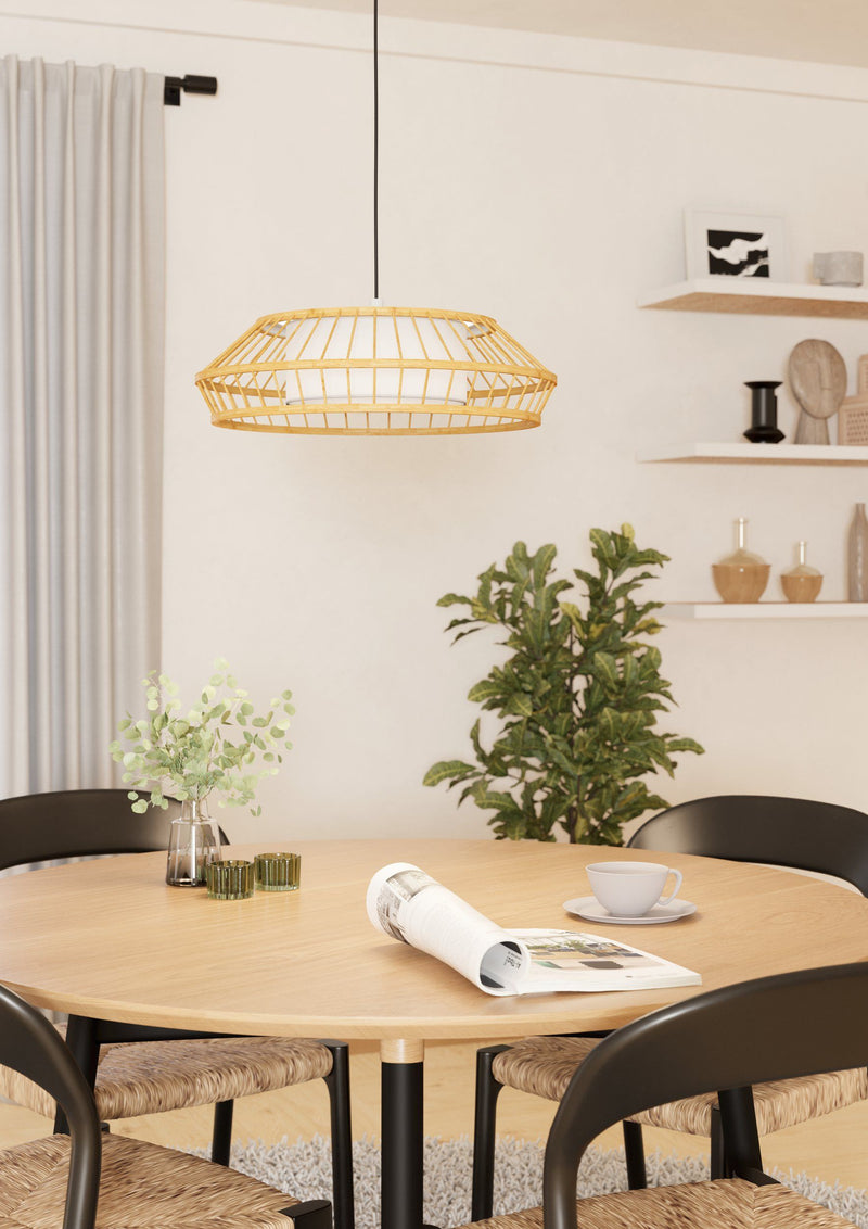 Chargez l'image dans la visionneuse de la galerie, Candeeiro de tecto suspenso eglo led 900842 Yuku-Z