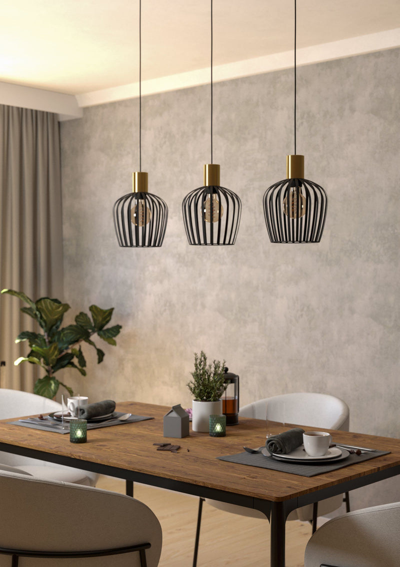 Chargez l'image dans la visionneuse de la galerie, Candeeiro de tecto suspenso eglo empoli 901037