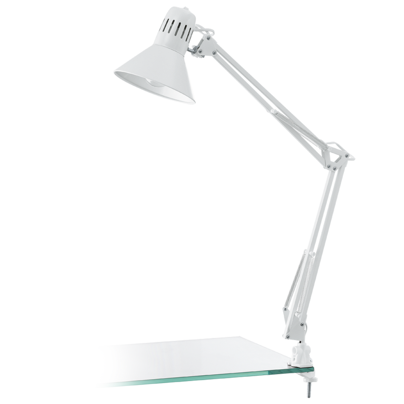 Load image into Gallery viewer, Candeeiro de Secretária Firmo Branco 90872 Eglo