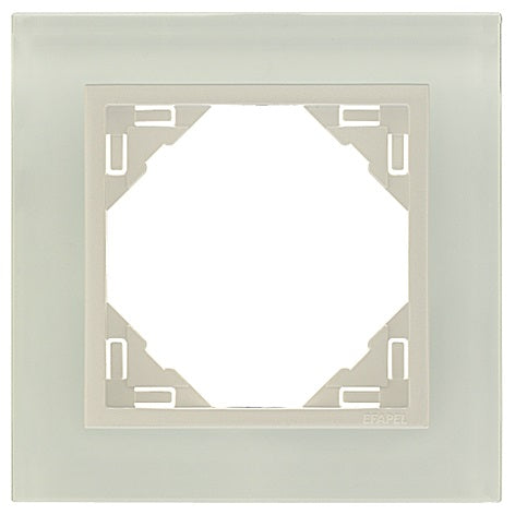 Carregue imagem no visualizador da galeriaEspelho simples cristal/gelo EFAPEL 90910 TCG Série Logus 90