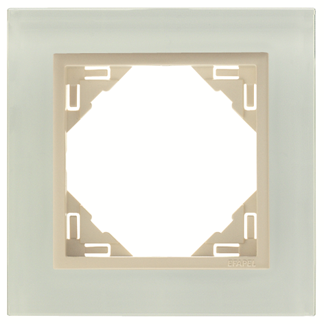 Chargez l'image dans la visionneuse de la galerie, Espelho simples cristal/perola EFAPEL 90910 TCP Série Logus 90