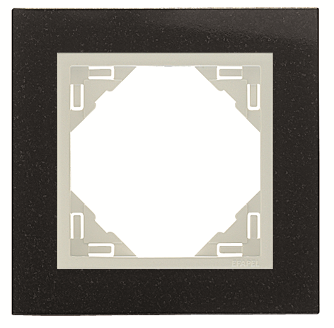 Load image into Gallery viewer, Espelho simples granito/gelo EFAPEL 90910 TGG Série Logus 90