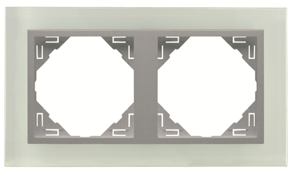 Carregue imagem no visualizador da galeriaEspelho Duplo Cristal/Alumina EFAPEL 90920 TCA Série LOGUS 90