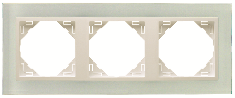 Chargez l'image dans la visionneuse de la galerie, Espelho Triplo Cristal/Gelo EFAPEL 90930 TCG Série LOGUS 90