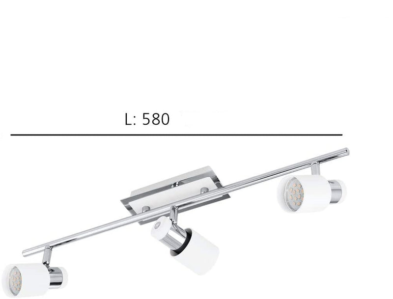 Carregue imagem no visualizador da galeriaProjector de Tecto Eglo LED Davida x3 92086