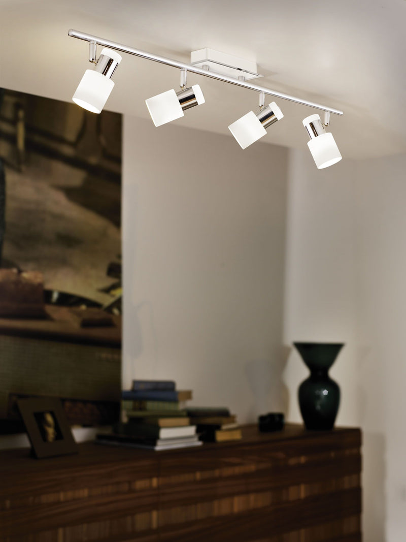 Load image into Gallery viewer, Projector de Tecto Eglo LED Davida x4 92087